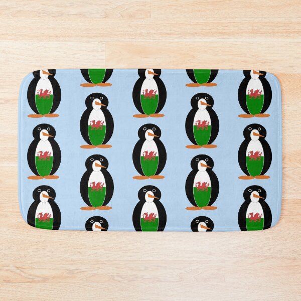 Item preview, Ms. Penguin Baner Cymru Pengwin Wales Flag Design designed and sold by AuntieShoe.