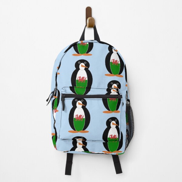 Item preview, Ms. Penguin Baner Cymru Pengwin Wales Flag Design designed and sold by AuntieShoe.