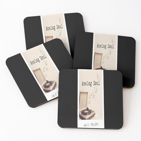 Item preview, Analog Soul – Vintage Turntable Polaroid Design designed and sold by Midnight Veil Designs.