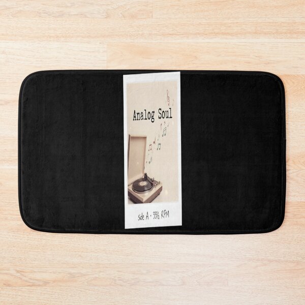 Item preview, Analog Soul – Vintage Turntable Polaroid Design designed and sold by Midnight Veil Designs.