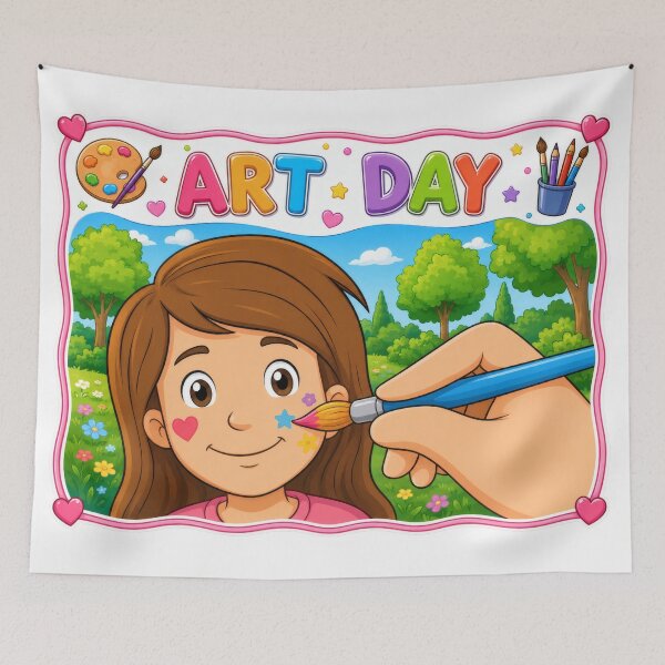 Item preview, Art Day – Face Painting in the Park designed and sold by kdhill.