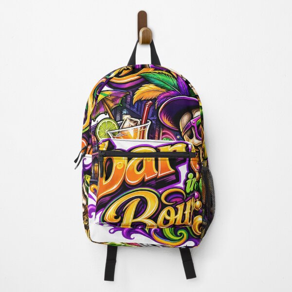 Item preview, Bourbon Street Bar Crawl Mardi Gras Design designed and sold by castillomiami.