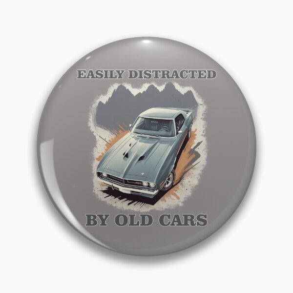 Item preview, Easily Distracted By Old Cars – Funny Classic Car Lover Design designed and sold by tarkone.
