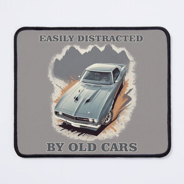 Item preview, Easily Distracted By Old Cars – Funny Classic Car Lover Design designed and sold by tarkone.