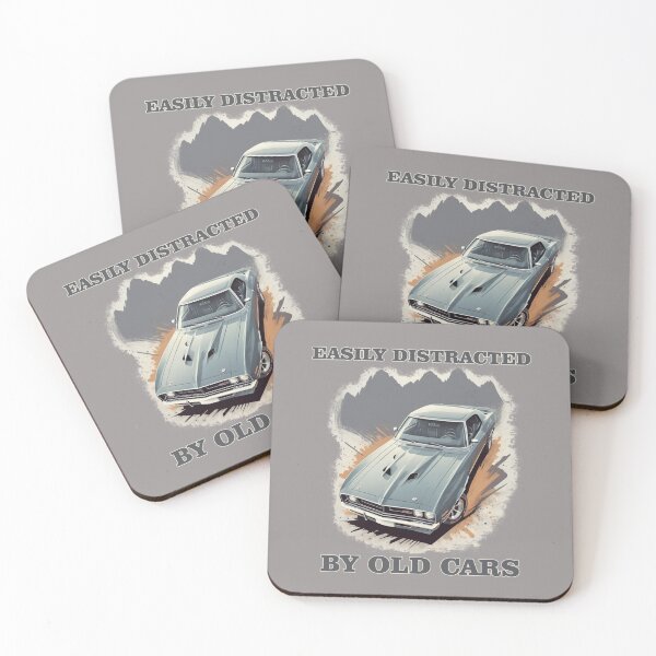 Item preview, Easily Distracted By Old Cars – Funny Classic Car Lover Design designed and sold by tarkone.
