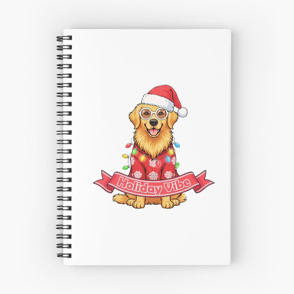 Artikelvorschau, Niedlicher Golden Retriever Weihnachten entworfen und verkauft von TheAnimalZ00.