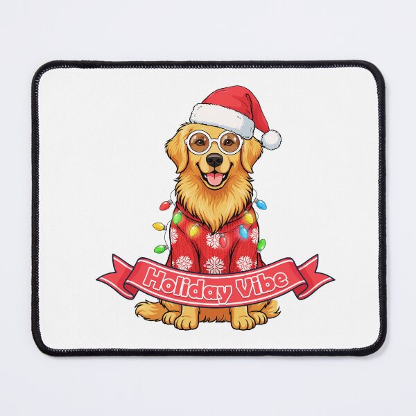 Artikelvorschau, Niedlicher Golden Retriever Weihnachten entworfen und verkauft von TheAnimalZ00.