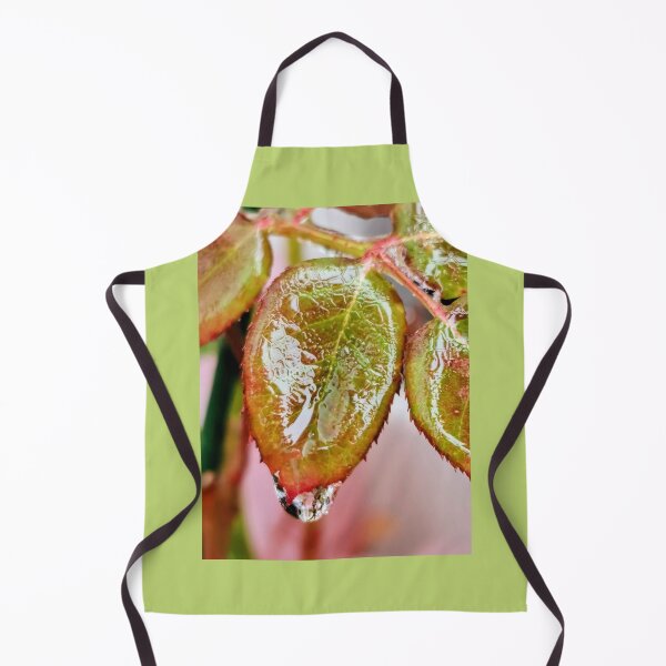Item preview, Melted ice on a leaf in wintertime designed and sold by BooView.