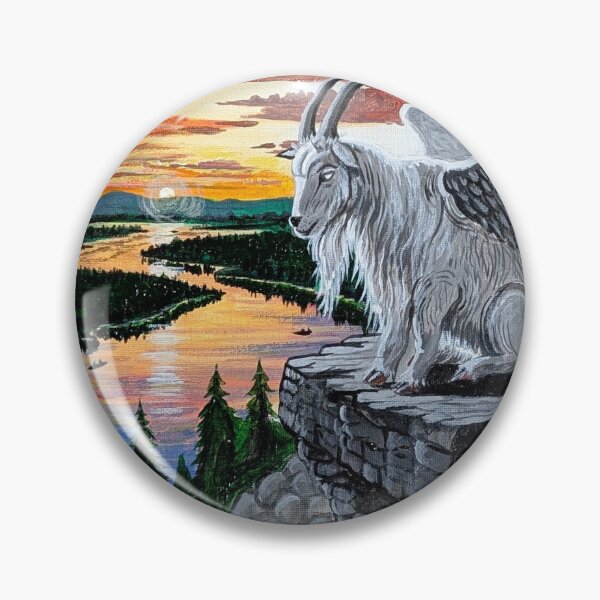 Artikelvorschau, Zum Gedenken an CRISCO, die Ziege, die Legende vom Table Rock Lake entworfen und verkauft von Matt Starr Fine Art .