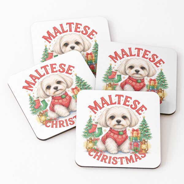 Item preview, Maltese Christmas designed and sold by TheAnimalZ00.