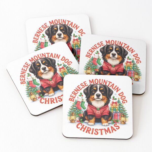 Item preview, Bernese Mountain Dog Christmas designed and sold by TheAnimalZ00.
