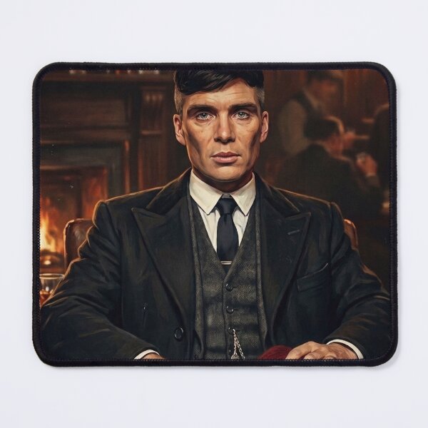 Item preview, Rom Baro Tommy Shelby – Peaky Blinders King Portrait designed and sold by FoundryHouse.