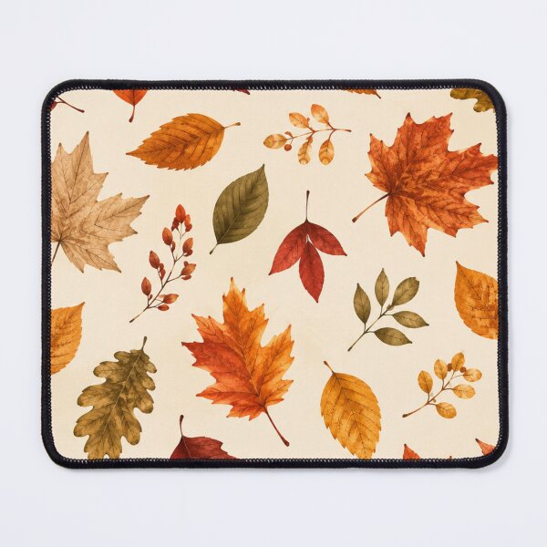 Item preview, Autumn Leaves Seamless Pattern | Watercolor Fall Foliage | Botanical Nature Print | Cozy Seasonal Digital Artwork designed and sold by TheAllInStore.
