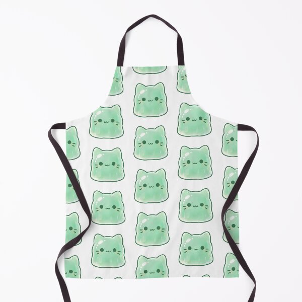 Item preview, Cute Jelly Cat | Kawaii Green Slime Cat | Mint Jello Kitty Design designed and sold by inNeverland-.