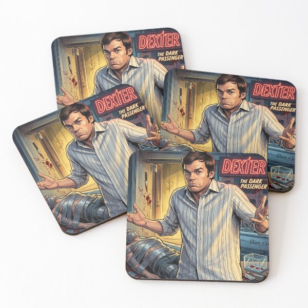 Item preview, Dexter Morgan Shrug – The Dark Passenger Comic Art designed and sold by FoundryHouse.