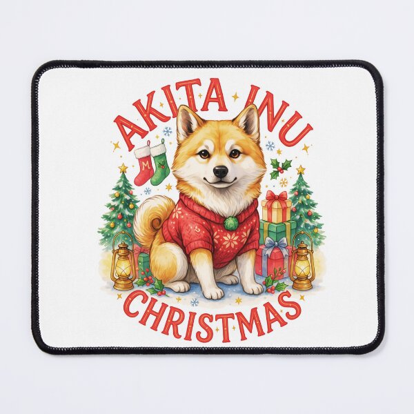 Item preview, Akita Inu Christmas designed and sold by TheAnimalZ00.