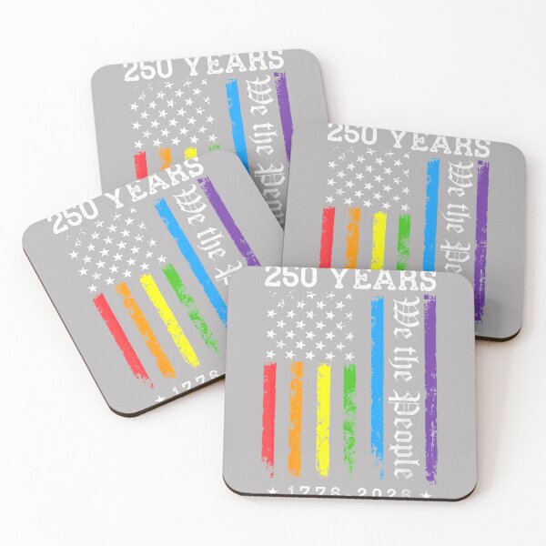 Item preview, 250 Years of American 250th Anniversary US LGBT Pride Flag designed and sold by GreggRoss.