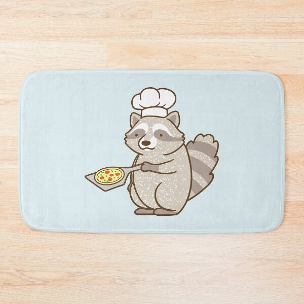 Item preview, Raccoon Making Pizza designed and sold by Wlaurence.
