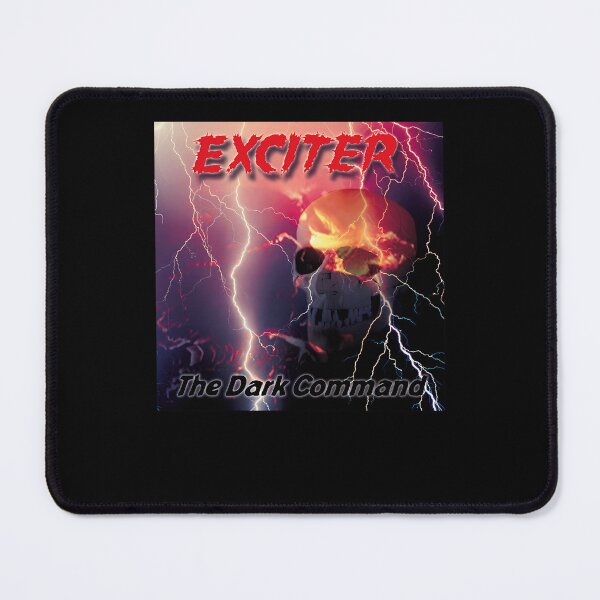 Item preview, Exciter The Dark Command Heavy Metal Cover Poster designed and sold by Sljivovica13.