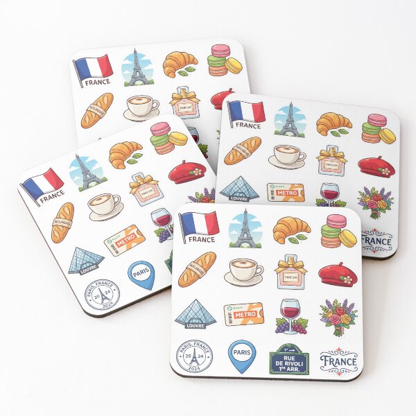 Item preview, Welcome to France designed and sold by SoraPetals.