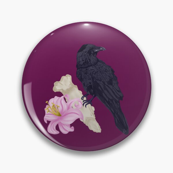 Item preview, Raven designed and sold by WoodNymphCrafts.