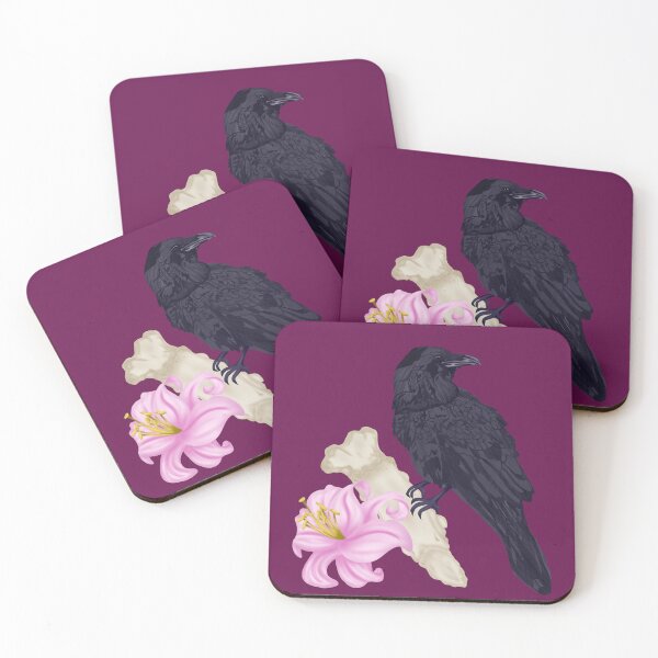 Item preview, Raven designed and sold by WoodNymphCrafts.