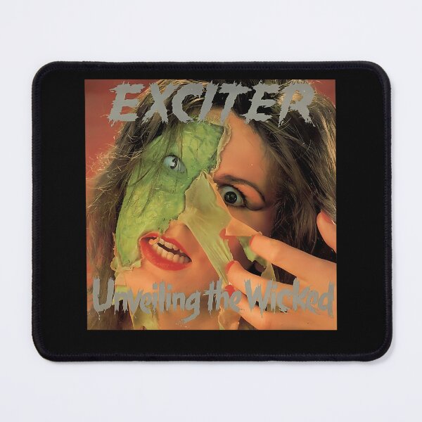 Item preview, Exciter Unveiling The Wicked Heavy Metal Cover Poster designed and sold by Sljivovica13.