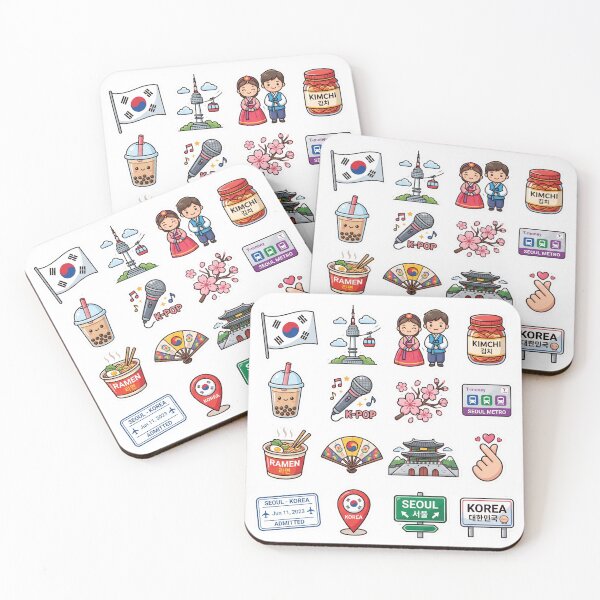 Item preview, Welcome to South Korea designed and sold by SoraPetals.