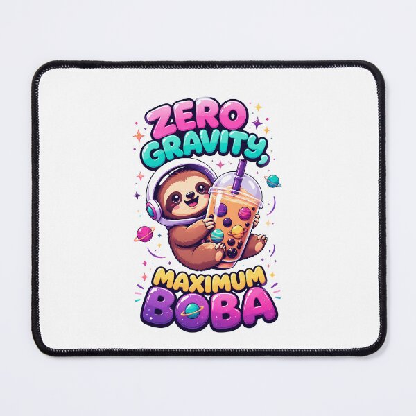 Item preview, Cute Space Boba Sloth | Funny Kawaii Astronaut Sloth designed and sold by Dazzle-Sizzle.
