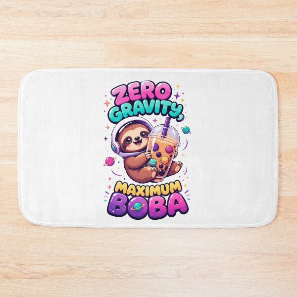 Item preview, Cute Space Boba Sloth | Funny Kawaii Astronaut Sloth designed and sold by Dazzle-Sizzle.