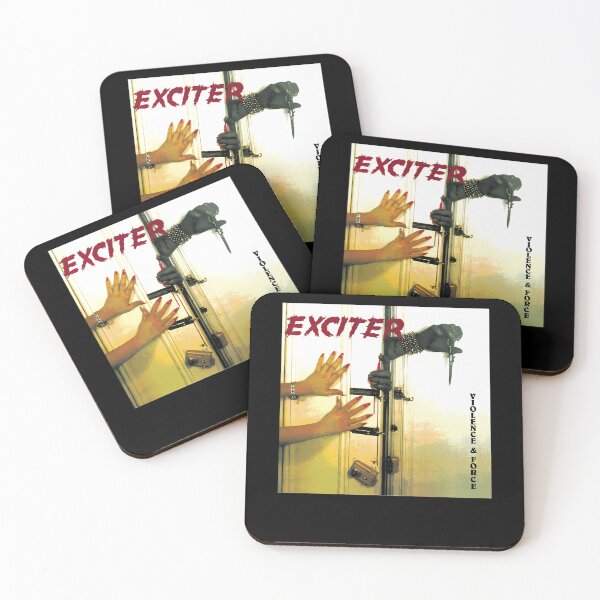 Item preview, Exciter Violence And Force Speed Metal Cover Poster designed and sold by Sljivovica13.