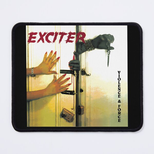 Item preview, Exciter Violence And Force Speed Metal Cover Poster designed and sold by Sljivovica13.