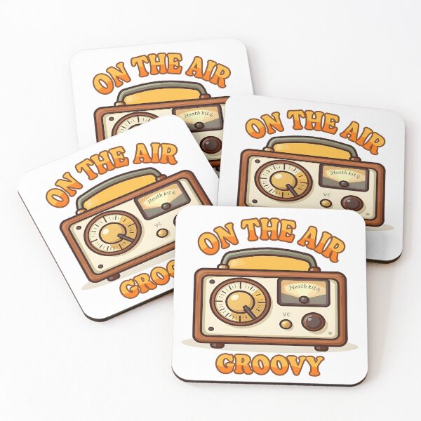 Item preview, On The Air-Groovy designed and sold by HappyHamz.