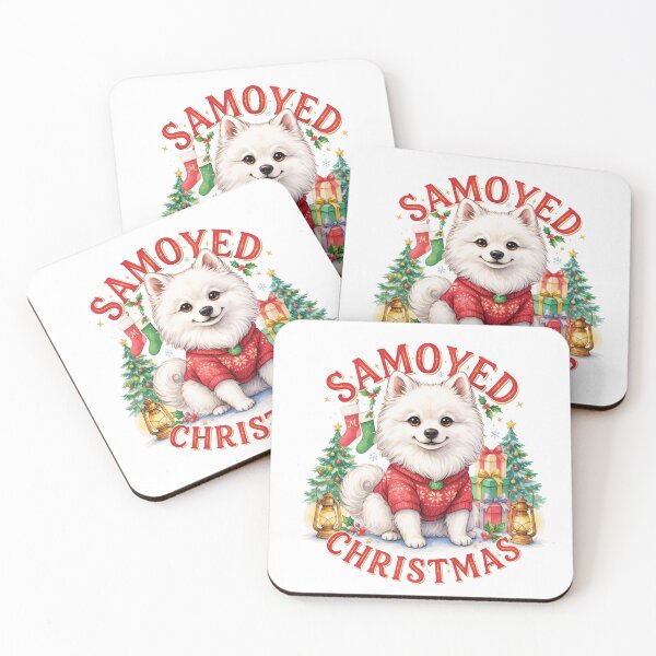 Item preview, Samoyed Christmas designed and sold by TheAnimalZ00.
