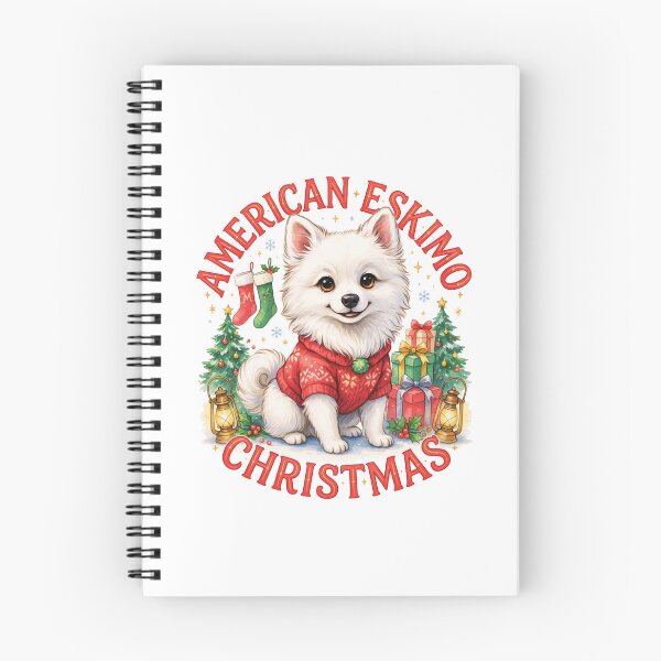 Item preview, American Eskimo Christmas designed and sold by TheAnimalZ00.