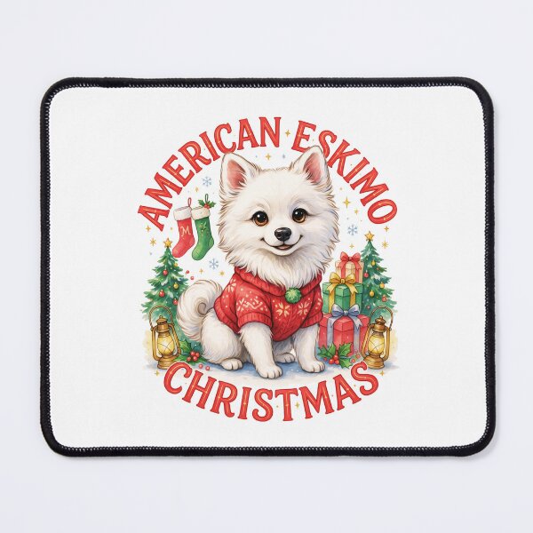 Item preview, American Eskimo Christmas designed and sold by TheAnimalZ00.