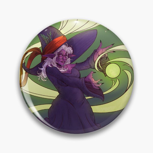 Item preview, The Purple Witch designed and sold by dragaofada.