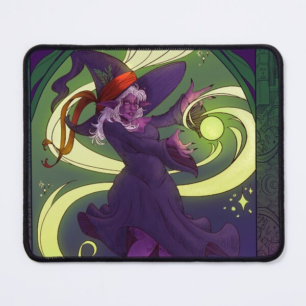 Item preview, The Purple Witch designed and sold by dragaofada.