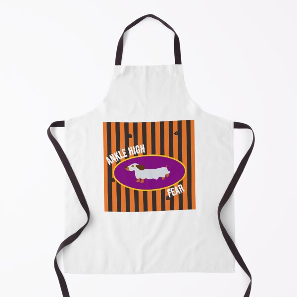 Item preview, Ankle High Fear. Halloweenie. Weiner Dog. Happy Halloween. designed and sold by ShrimpAndGrits.