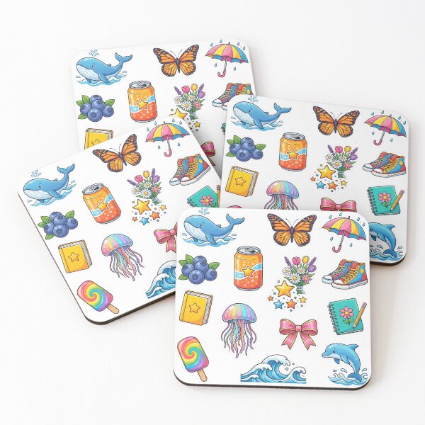 Item preview, Blue: Fruits, dolphins designed and sold by SoraPetals.