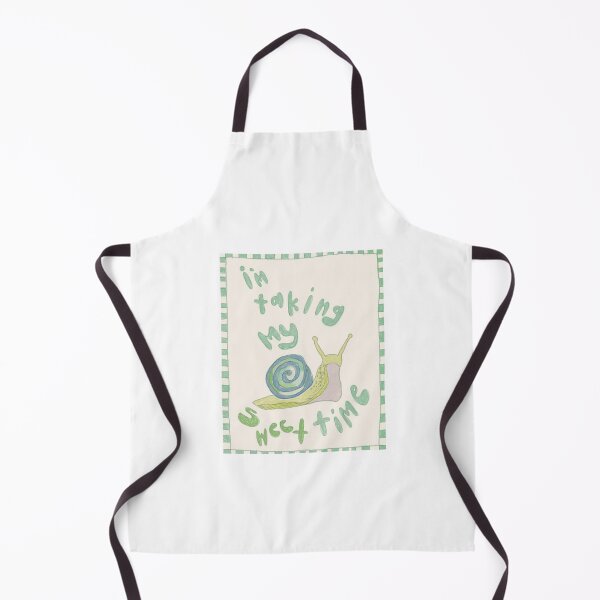 Item preview, Snail Saying I'm Taking My Sweet Time designed and sold by RammekStudio.