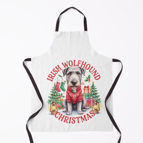 Item preview, Irish Wolfhound Christmas designed and sold by TheAnimalZ00.
