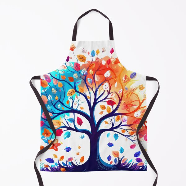 Item preview, Tree Of Life Contemporary Modern Falling Autumn Leaves designed and sold by DEC02.
