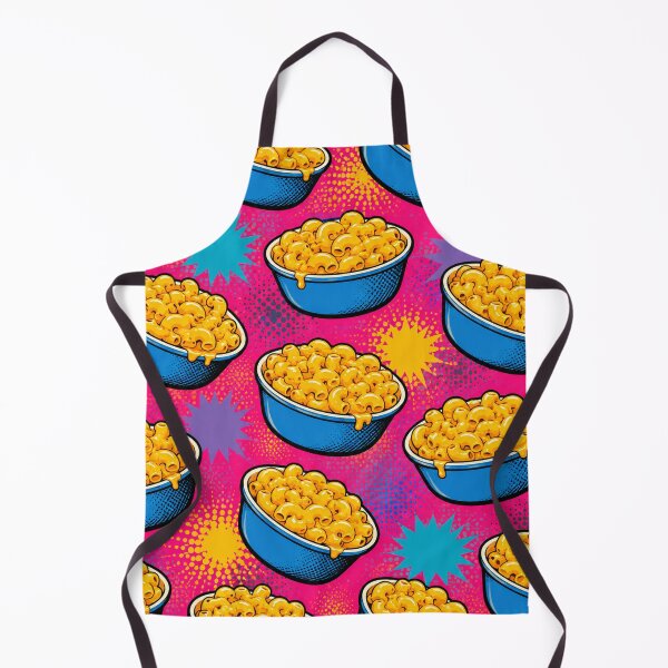 Item preview, Mac and Cheese Pop Art Pattern Comfort Food Graphic Tee designed and sold by TM DESIGNS AND MORE.