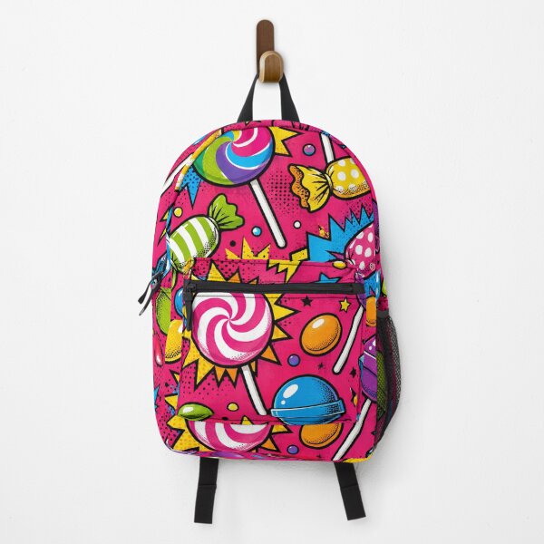 Item preview, Colorful Candy Pop Art Pattern Retro Sweet Tooth Graphic Tee designed and sold by TM DESIGNS AND MORE.