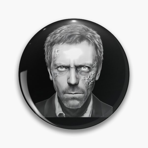 Item preview, House MD Dr Gregory House Black And White TV Series Poster designed and sold by Joniba-Svz.