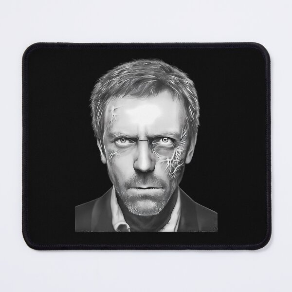 Item preview, House MD Dr Gregory House Black And White TV Series Poster designed and sold by Joniba-Svz.