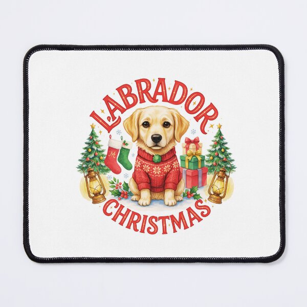 Item preview, Labrador Christmas designed and sold by TheAnimalZ00.