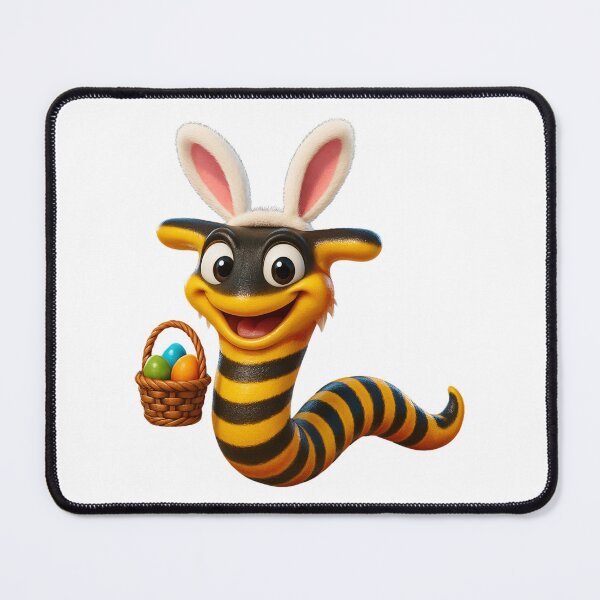 Item preview, Easter Hammerhead Worm designed and sold by Sillytoe.