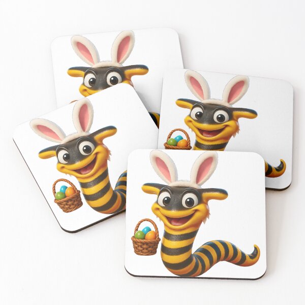 Item preview, Easter Hammerhead Worm designed and sold by Sillytoe.